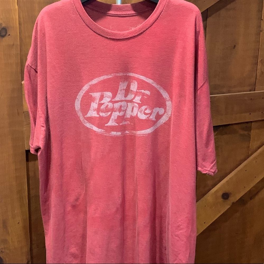 Distressed Dr. Pepper Tee Shirt